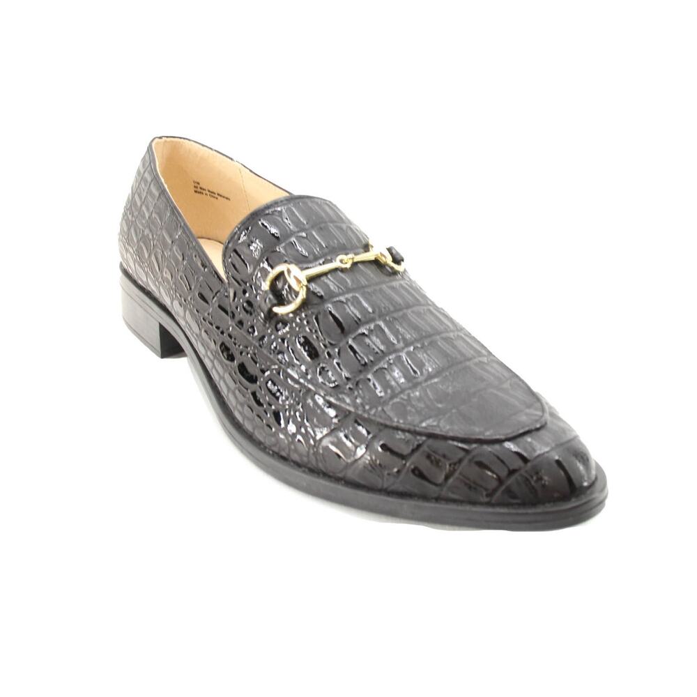 NEW DUNION Women's Brandon Chain Decorated Penny Loafers US11M